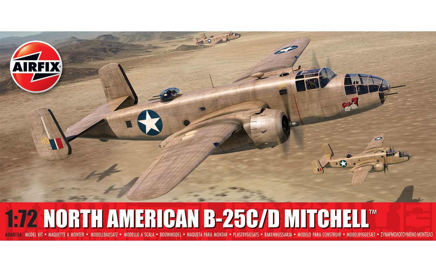 AIRFIX 1 72 B-25 MITCHELL - 模型