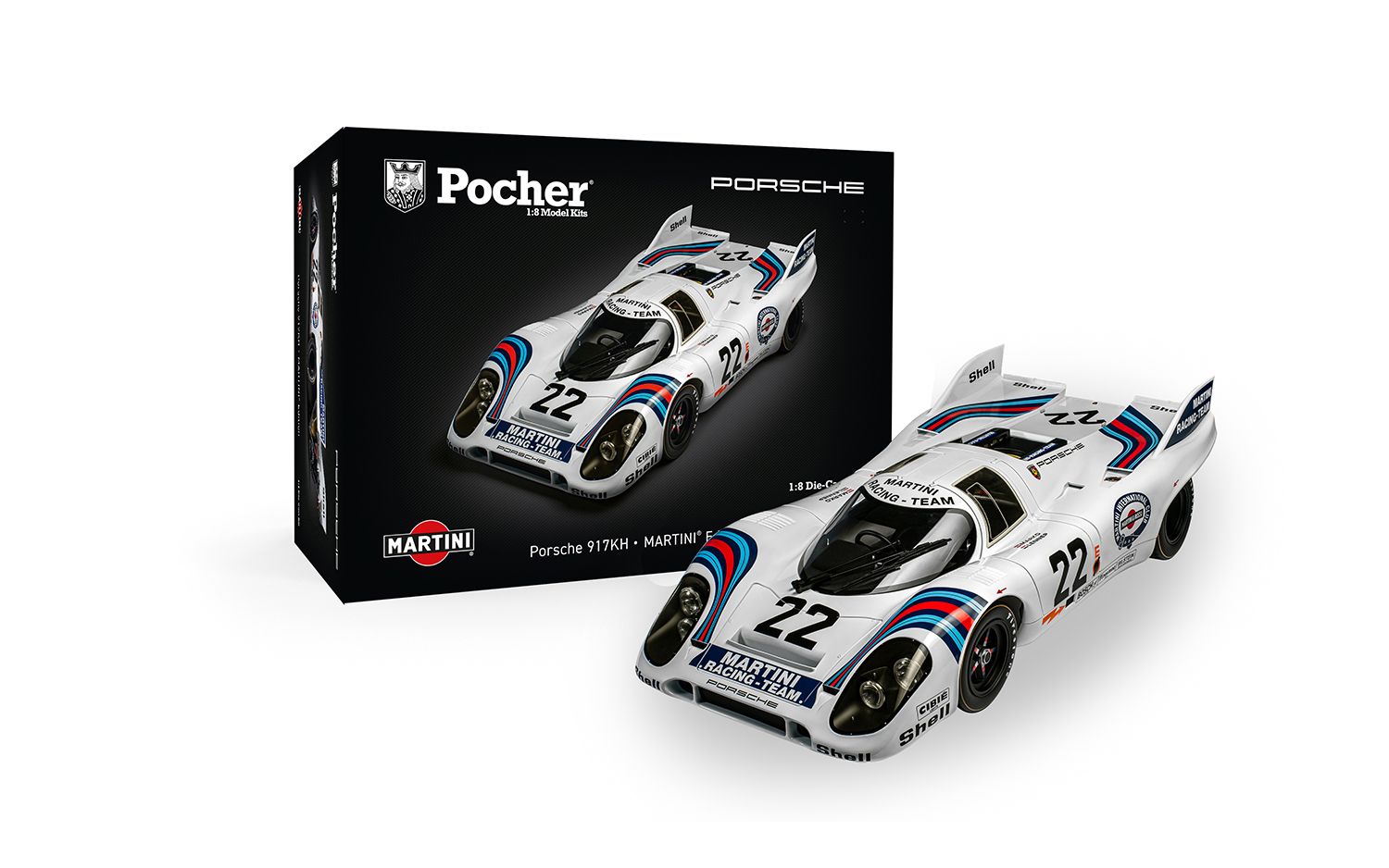 HK122 Porsche 917KH – Martini Edition