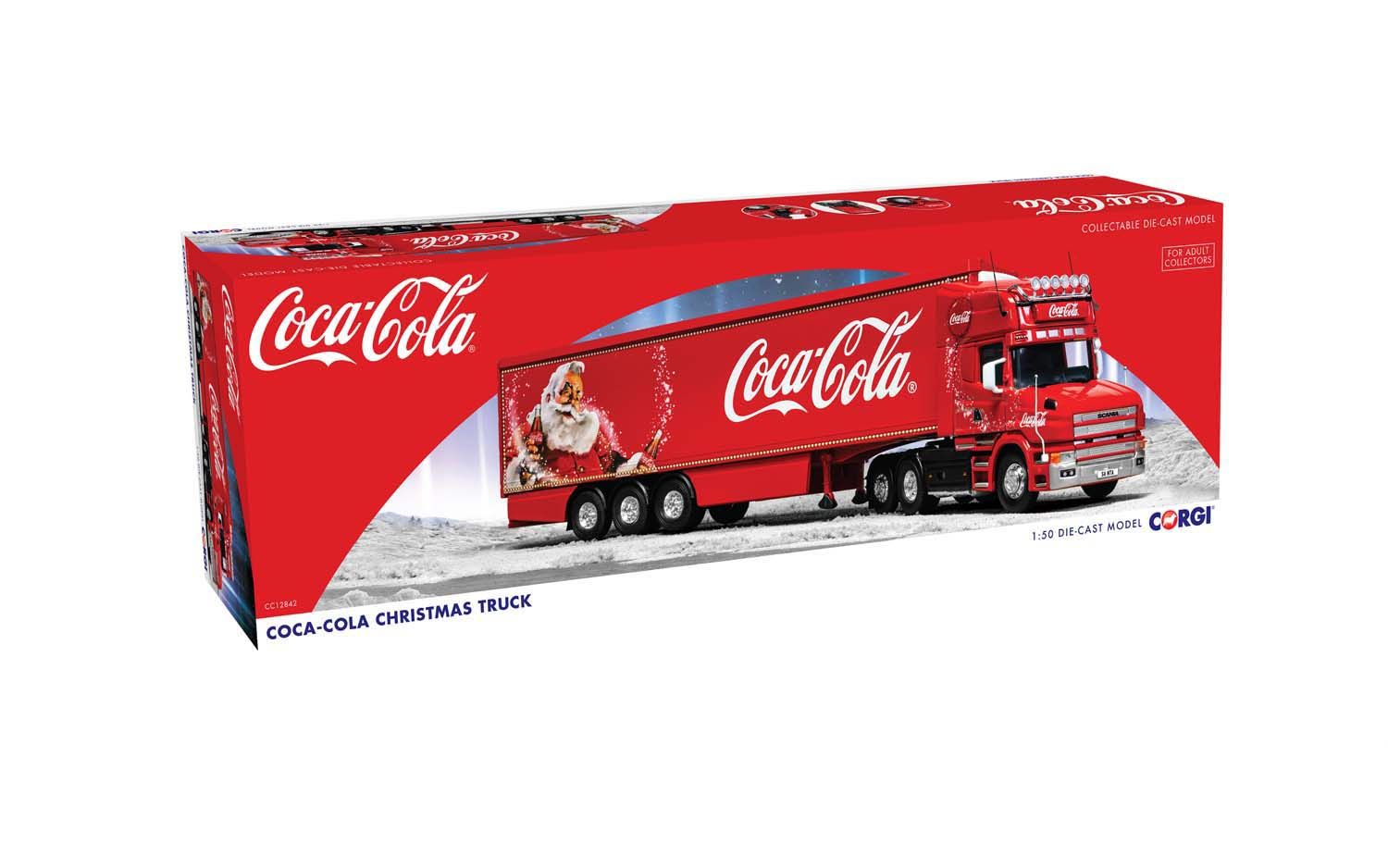 Diecast coca cola truck new arrivals