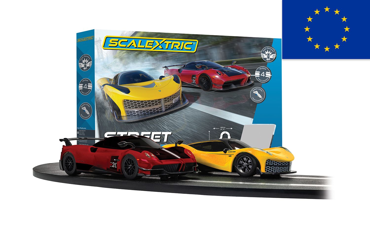 Scalextric touring cheap car set