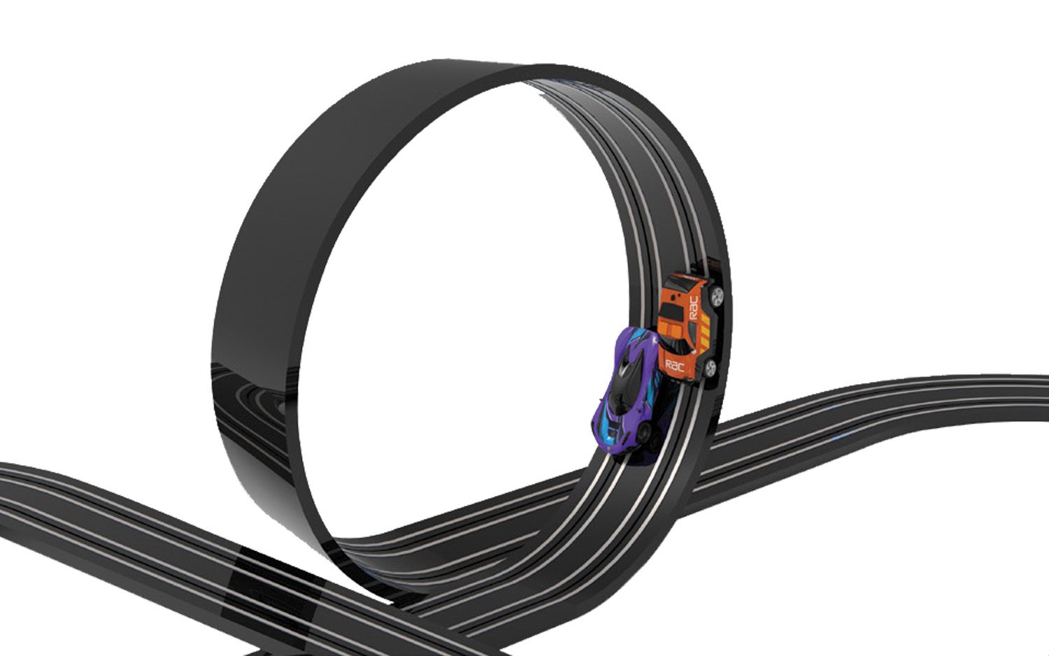 Micro Scalextric RAC Roadside Recovery - Race Set (Battery Powered)