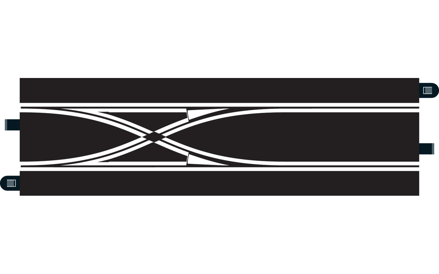 Scalextric Digital - Straight Lane Change Track