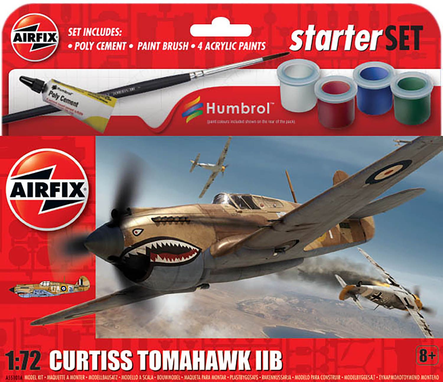 A55101A Gift Set - Curtiss Tomahawk IIB