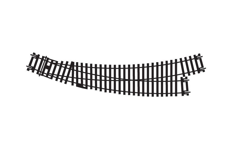 Curved Left Hand Point Curved Left Hand Point