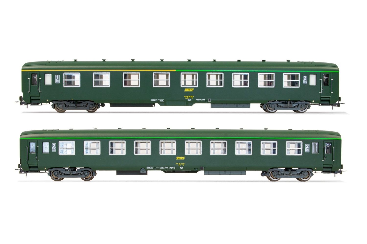 Lematec HO-218 フランスSNCF Coffret DEV AO U46 客車コーチ
