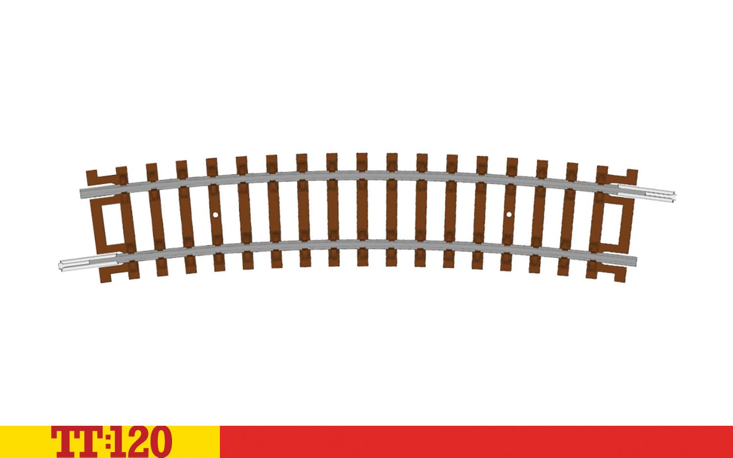 Half Curve - 1st Radius 15° 267mm Half Curve - 1st Radius 15° 267mm