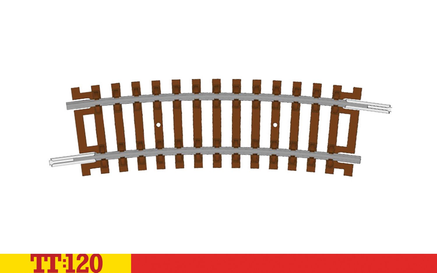 Half Curve - 1st Radius 15° 267mm Half Curve - 1st Radius 15° 267mm