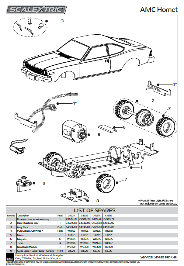AMC Hornet - James Bond 'The Man With The Golden Gun'