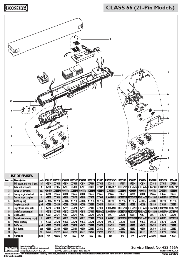 GBRf, Class 66, Co-Co, 66748 - Era 10