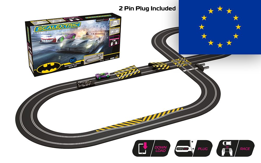 Scalextric Spark Plug - Batman vs Joker Race Set Scalextric Spark Plug - Batman vs Joker Race Set