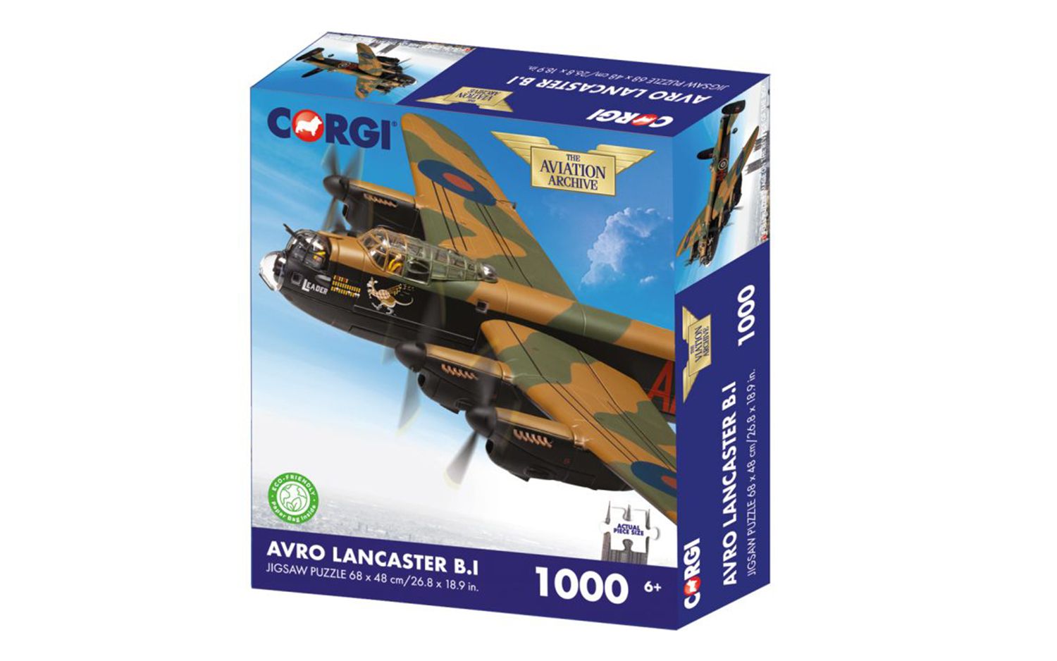 HVCCG0002 Corgi Jigsaw Puzzle - Avro Lancaster B.I
