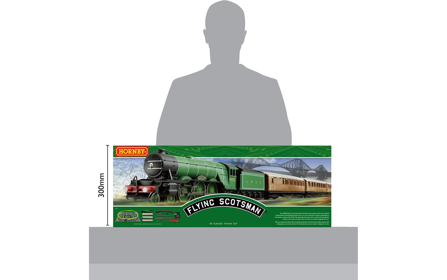 Flying scotsman cheap train set