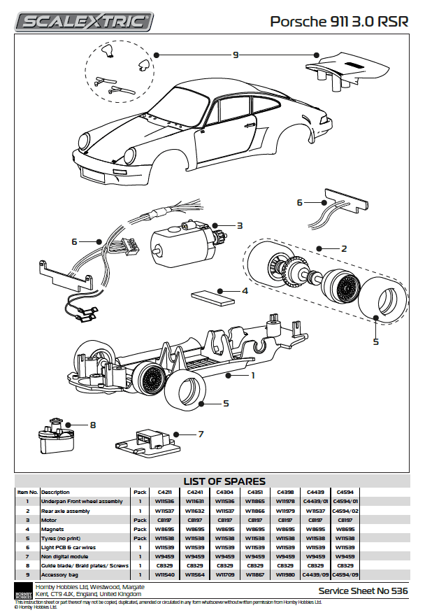 C4241 Porsche 911 3.0 RSR - Trans AM 1974 - Al Holbert