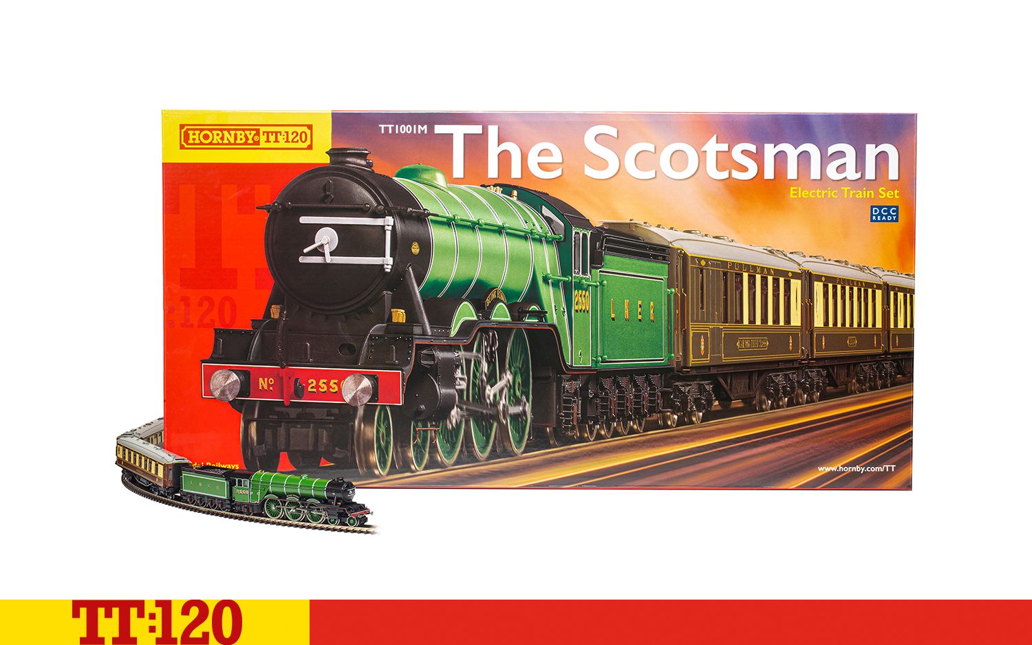 Hornby flying cheap scotsman train pack