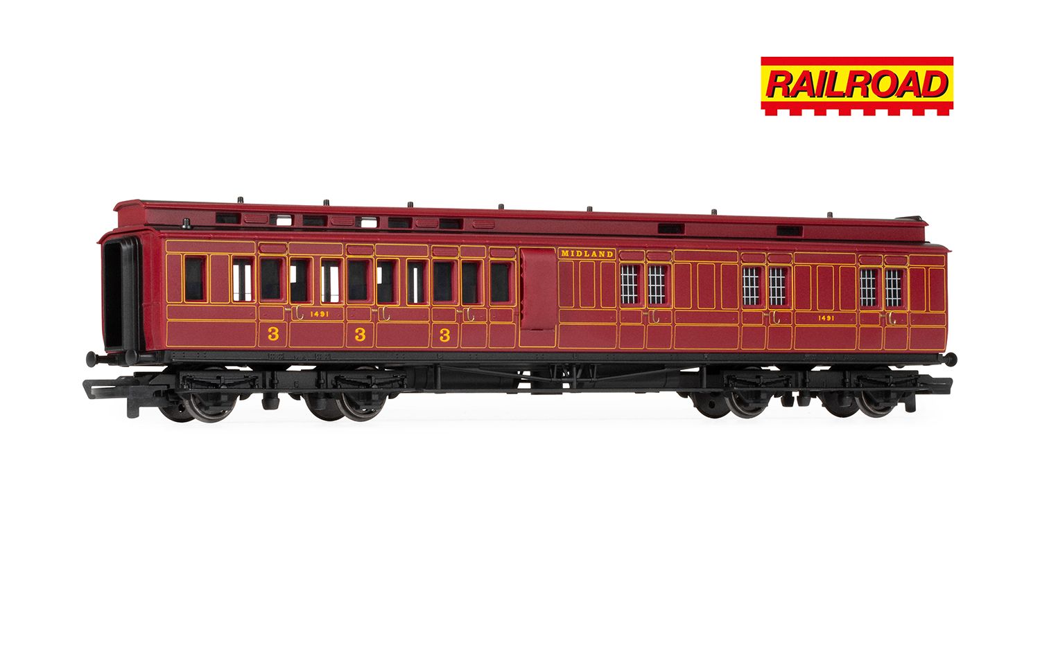 RailRoad MR Class 4P Compound Train Pack - Era 3 RailRoad MR Class 4P Compound Train Pack - Era 3
