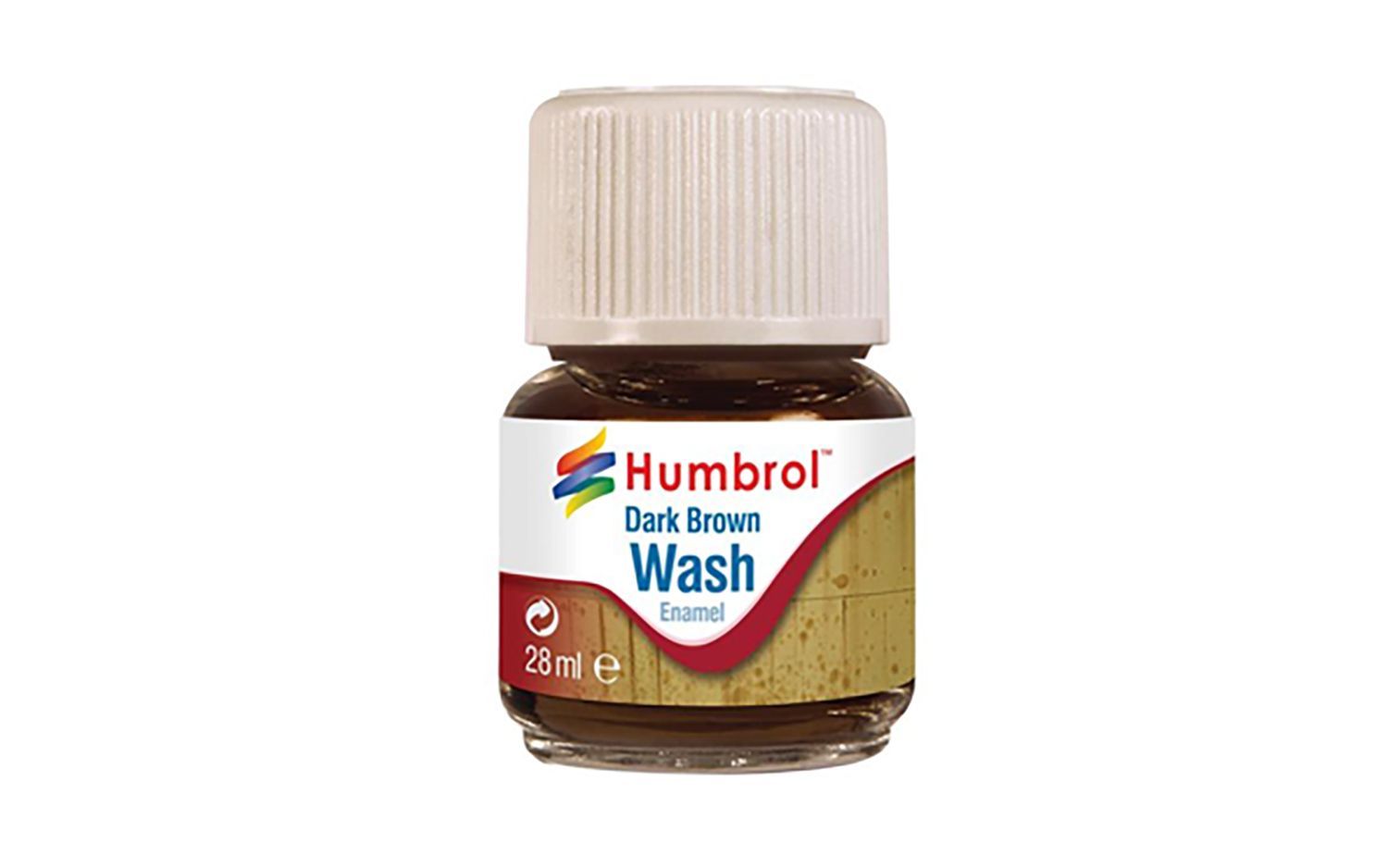 Enamel Wash: Dark Brown - (28ml)