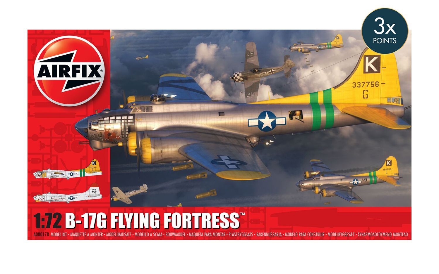 A08017B Boeing B17G Flying Fortress