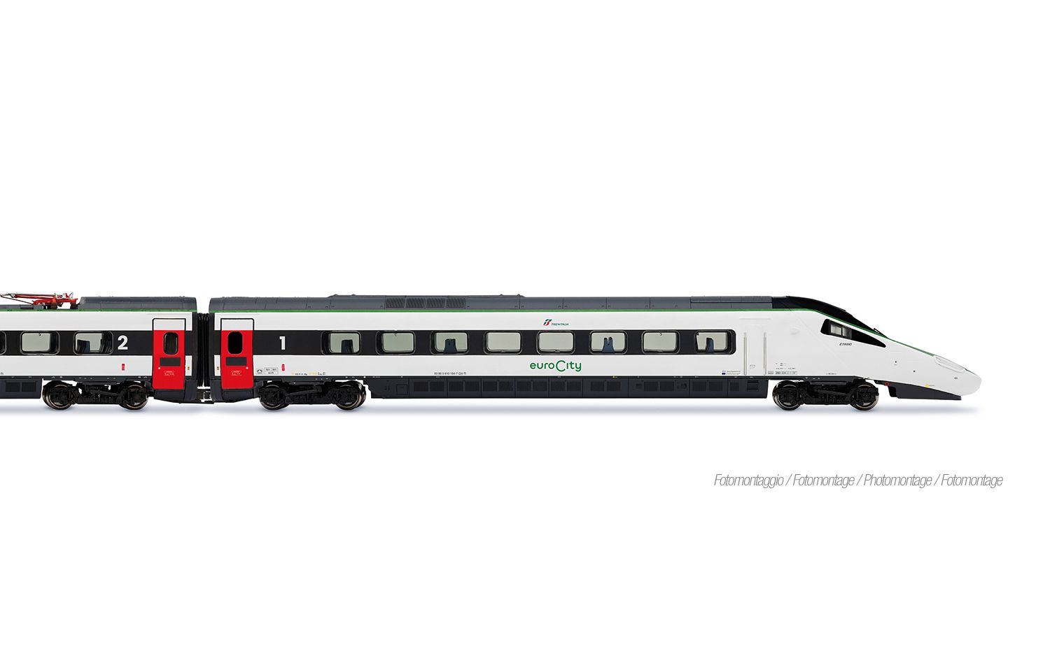 FS Trenitalia, set base di 4 unità, ETR 610, nuova livrea EuroCity