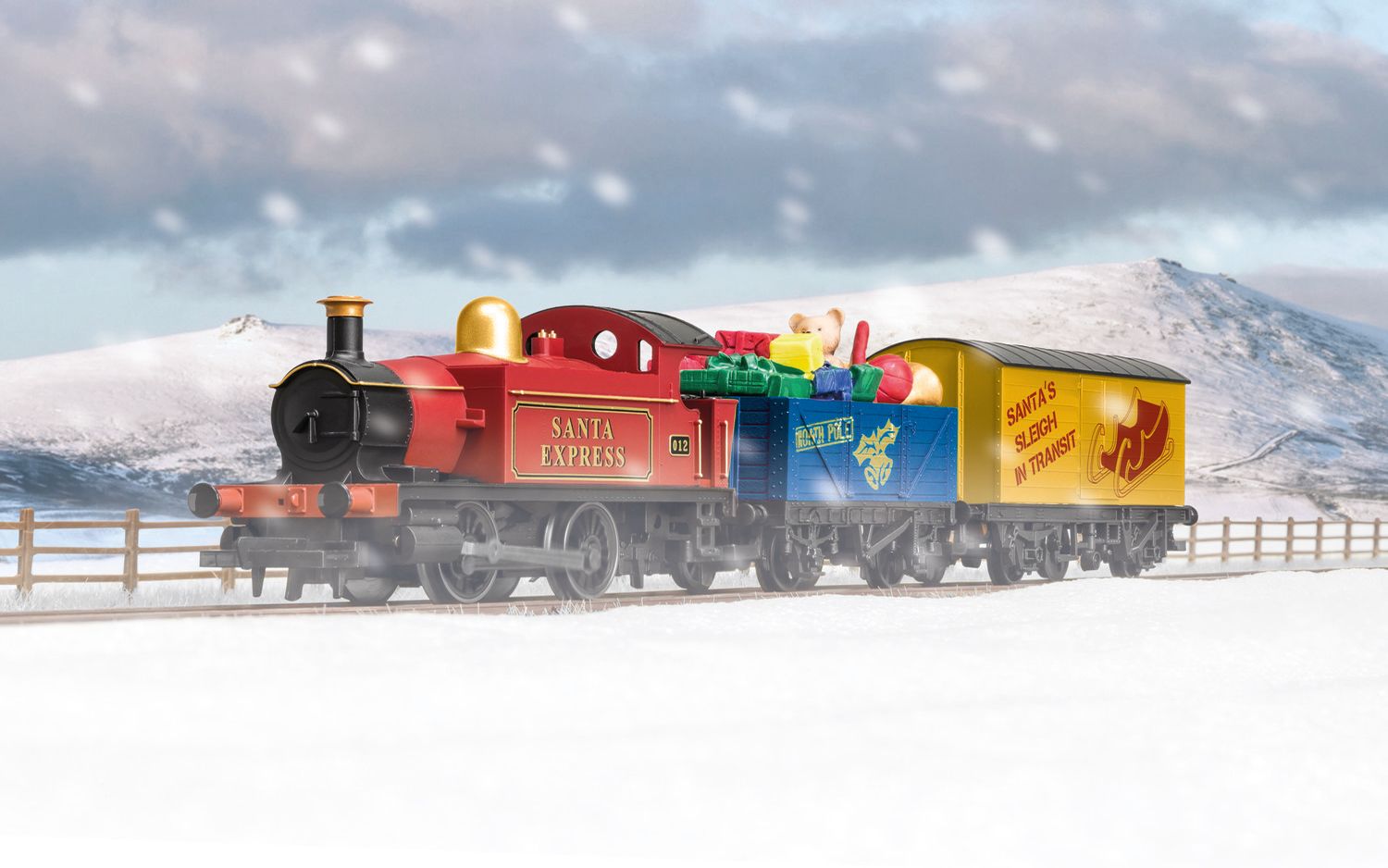 hornby santa train set