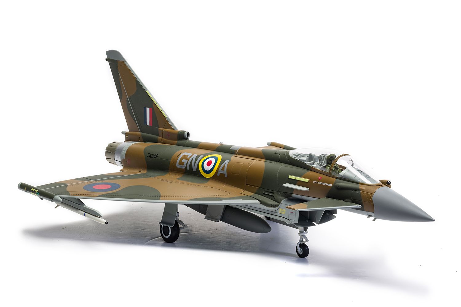 Eurofighter typhoon store diecast model