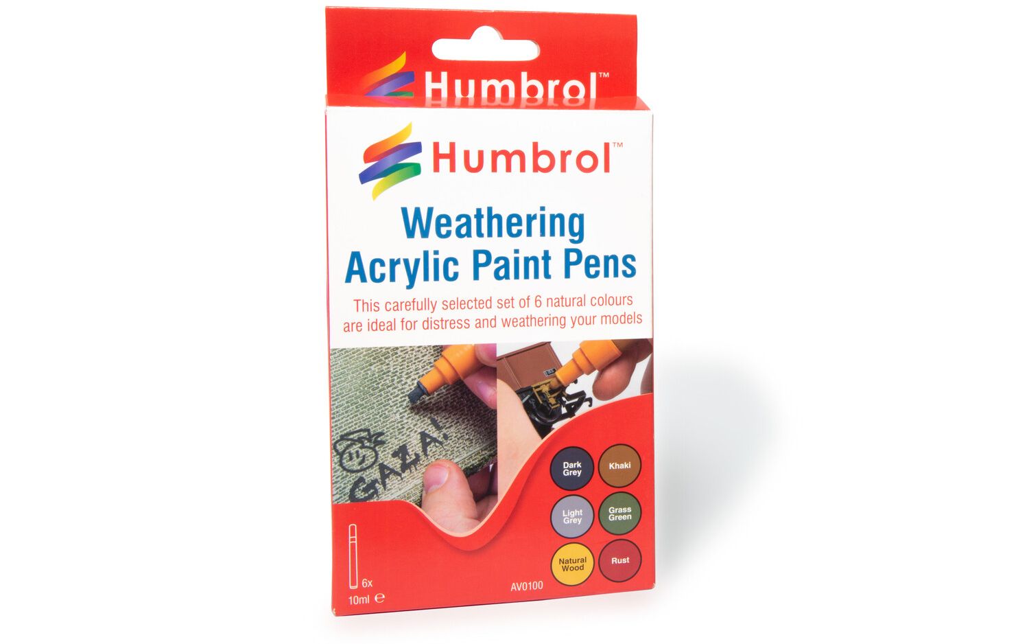 Humbrol Coloro Spazzola X 1 Misura 1 - AG4001
