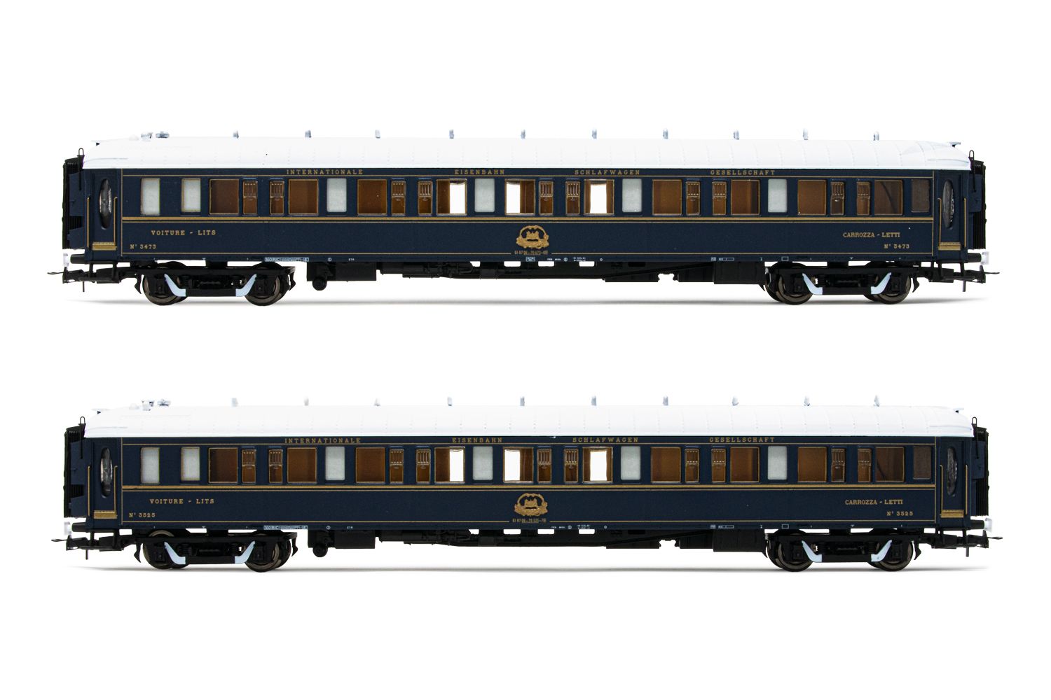 HR4321 CIWL, set of 2 sleeping coaches for 