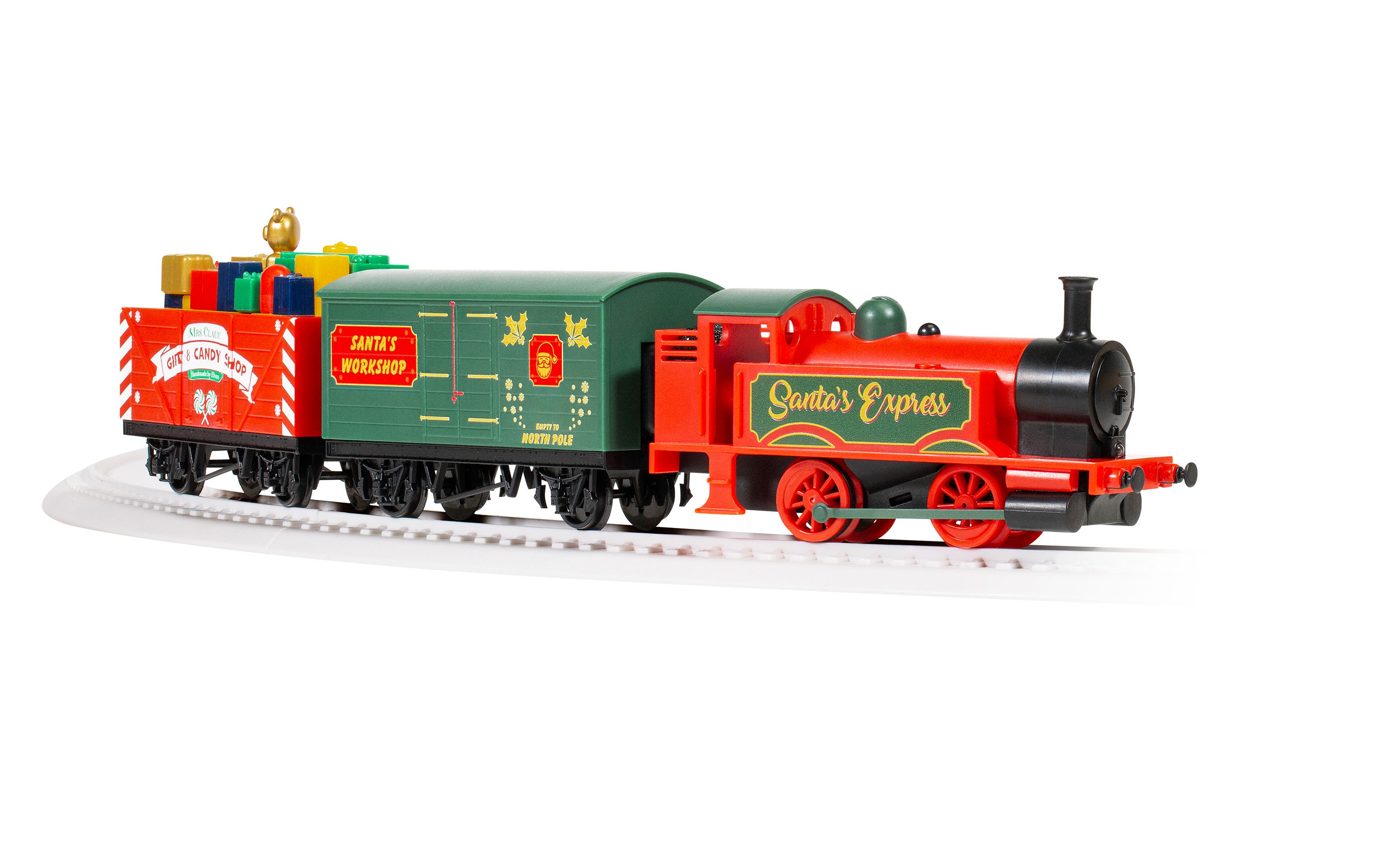 Santa’s Express Train Set - Rechargeable Battery