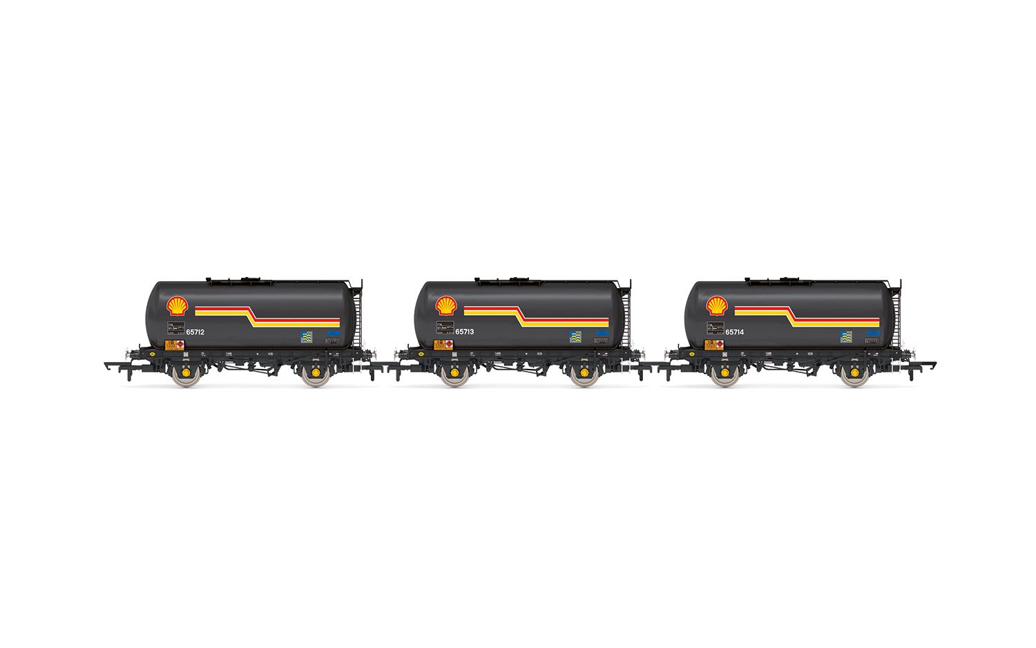 Shell, TTA Tank Wagon Triple Pack - Era 8 Shell, TTA Tank Wagon Triple Pack - Era 8