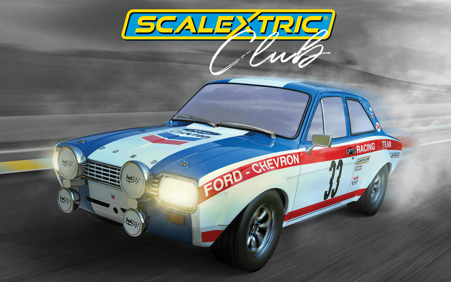 Scalextric 2021 Club Car - Ford Escort MK1