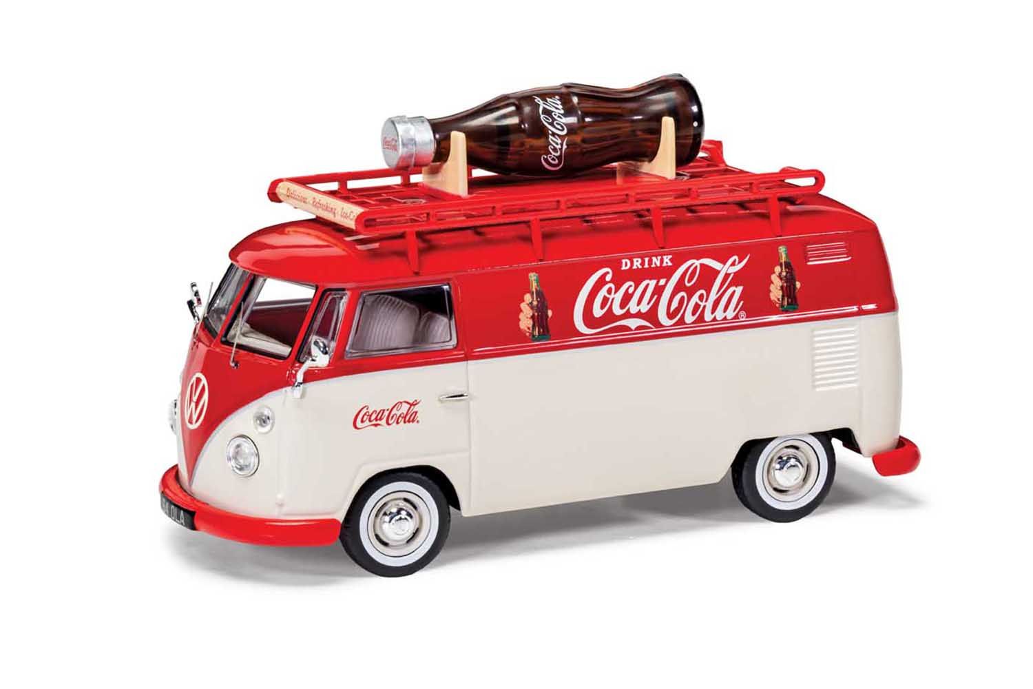 CC02740 Coca-Cola Volkswagen Campervan Type 2 (T1) Split