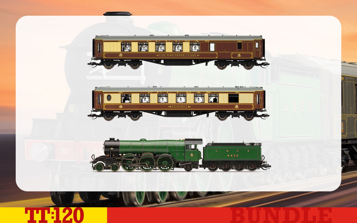 Hornby flying scotsman train pack online