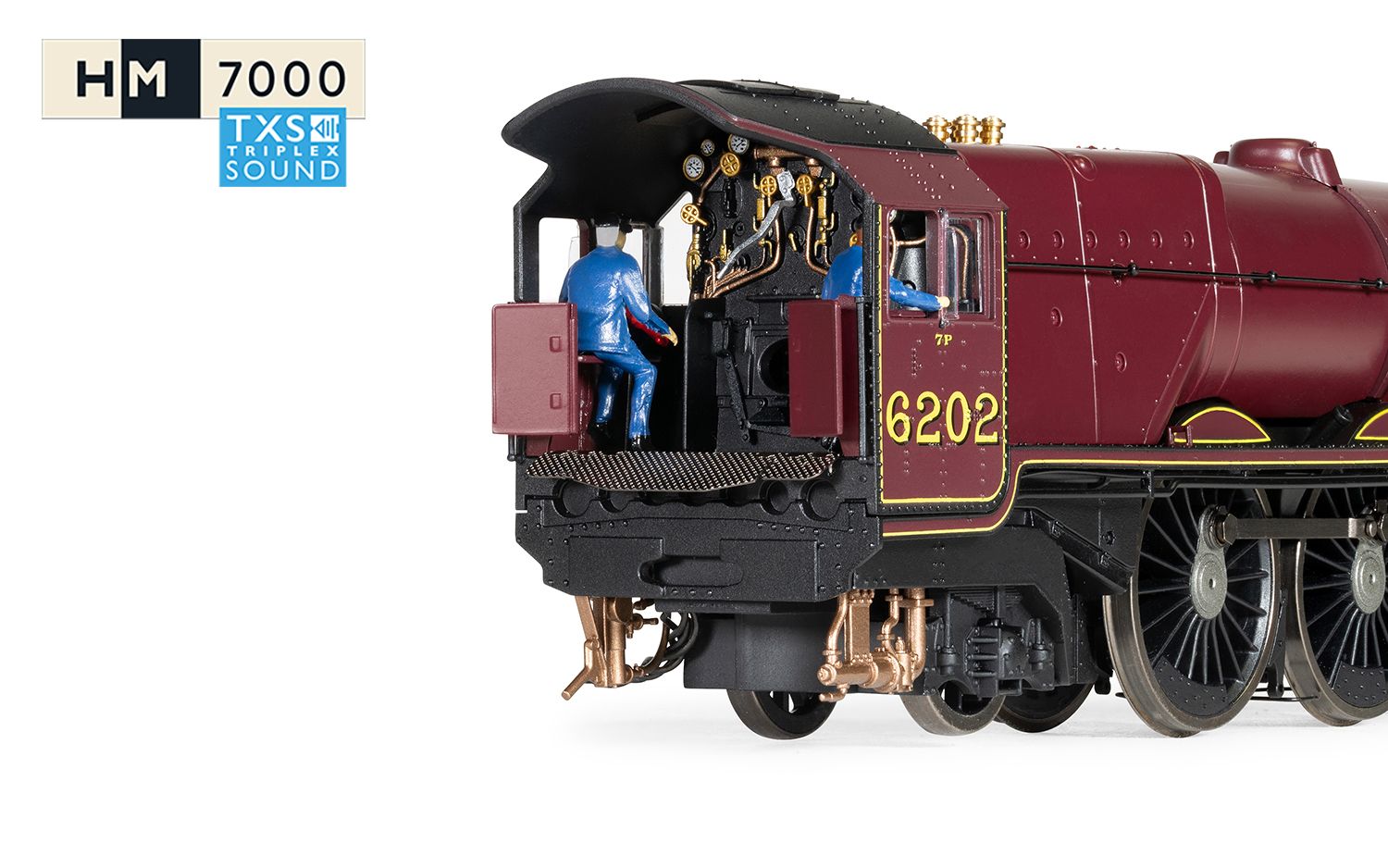 LMS, Princess Royal Class 'The Turbomotive', 4-6-2, 6202 - Era 3 DCC Sound Fitted LMS, Princess Royal Class 'The Turbomotive', 4-6-2, 6202 - Era 3 DCC Sound Fitted