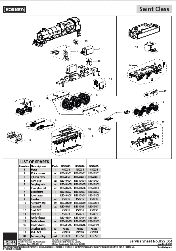 GWR - Saint Class - 2999 'Lady of Legend'