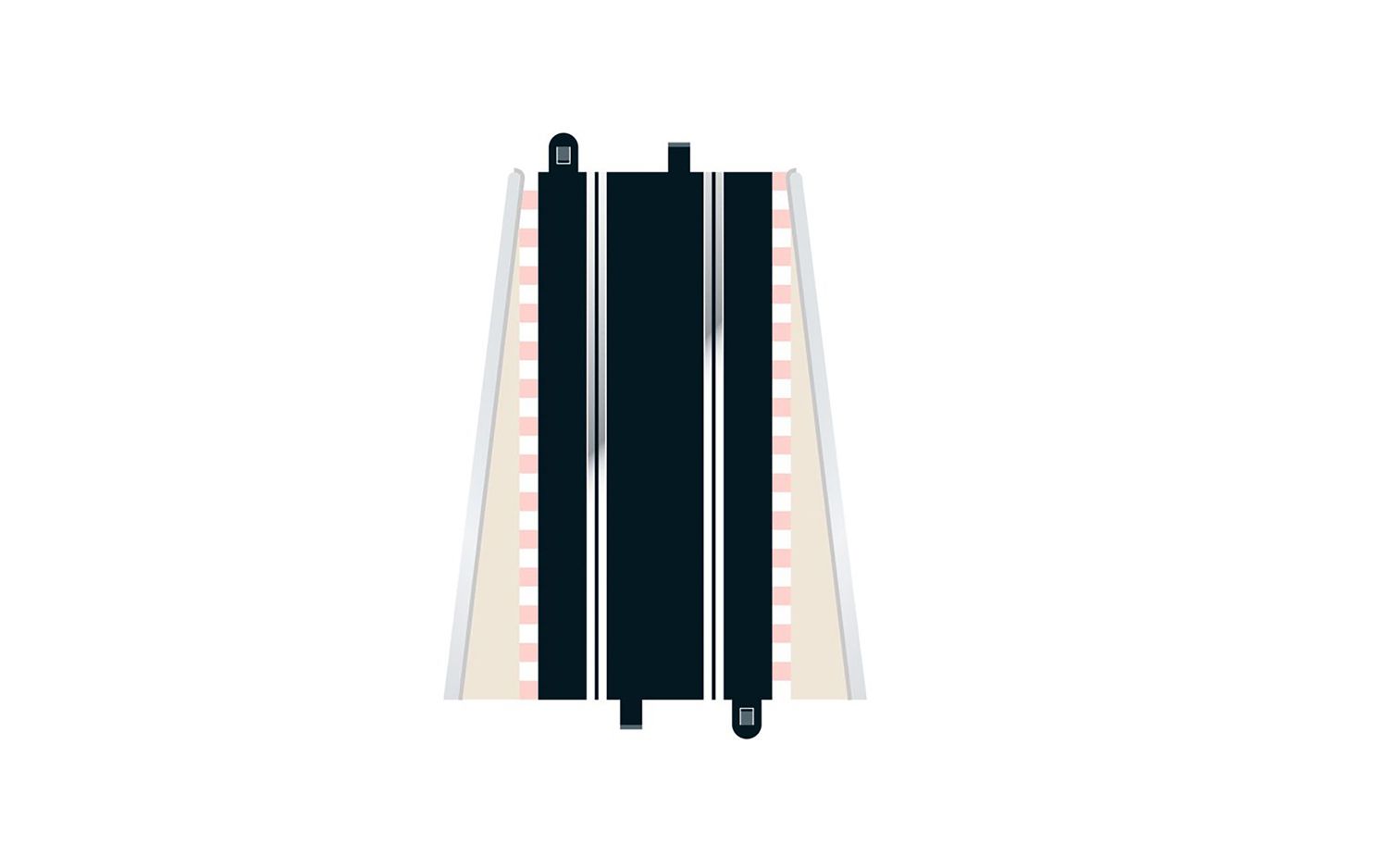 Standard Straight 350mm x 2