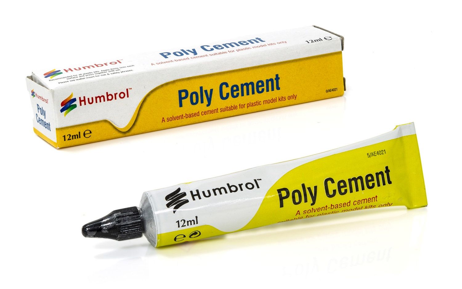 Humbrol AE4422 - Tube de colle Poly Cement - 24 ml