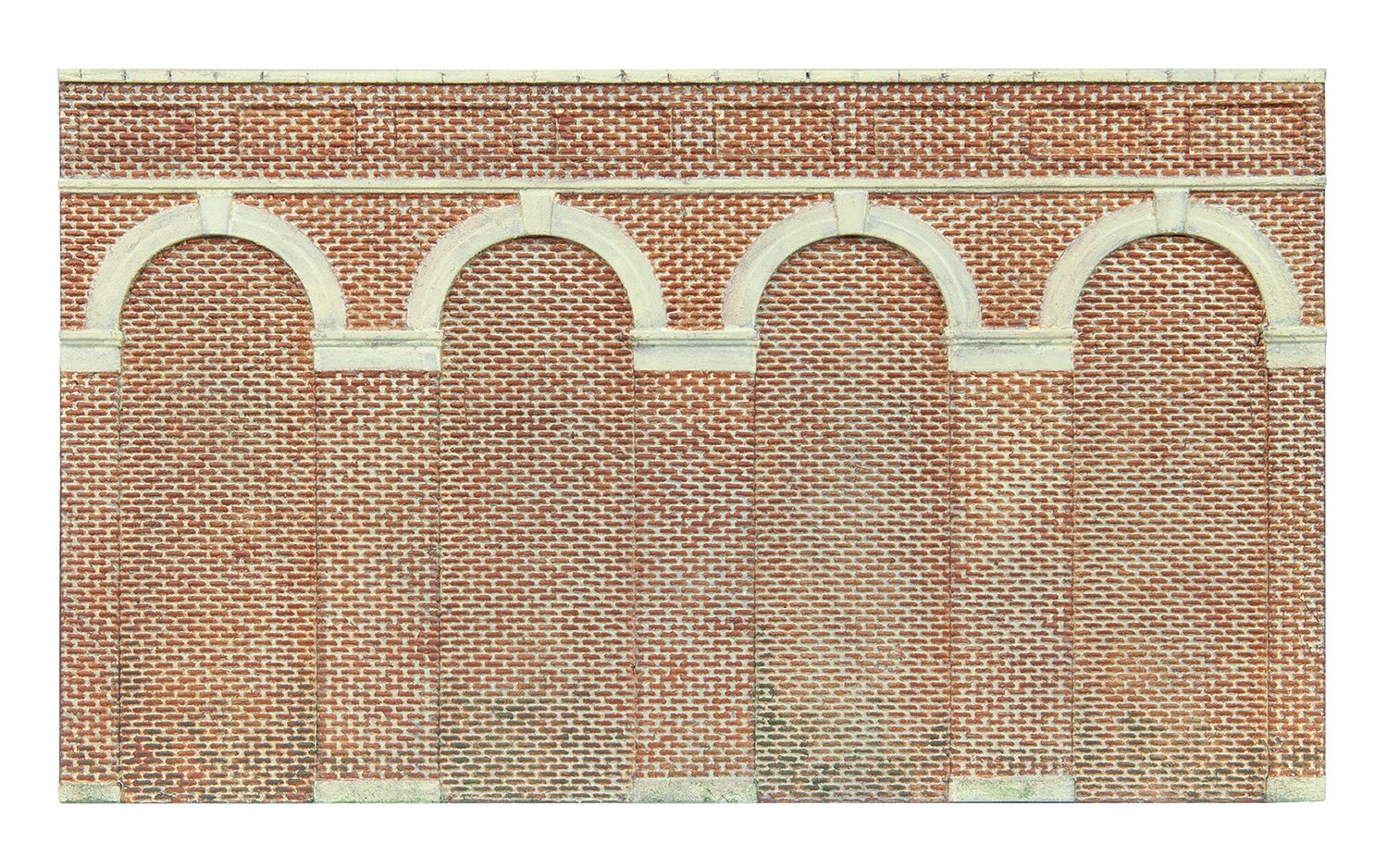 High Level Arched Retaining Walls x 2 (Red Brick) High Level Arched Retaining Walls x 2 (Red Brick)