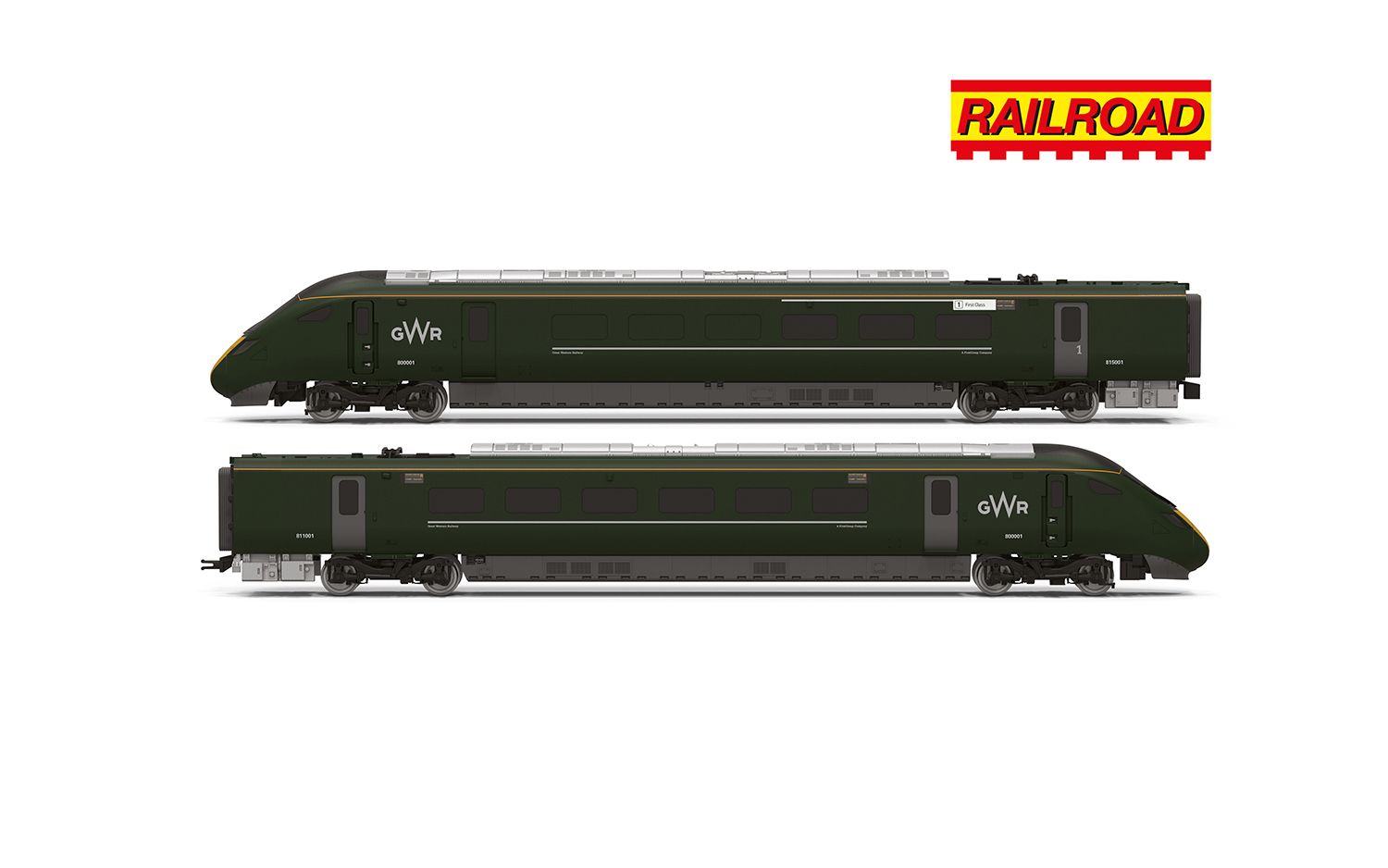 海外鉄道模型 Class800 Great Western Rail R3872 GWR, Class 800, Trainbow Train Pack - Era 11