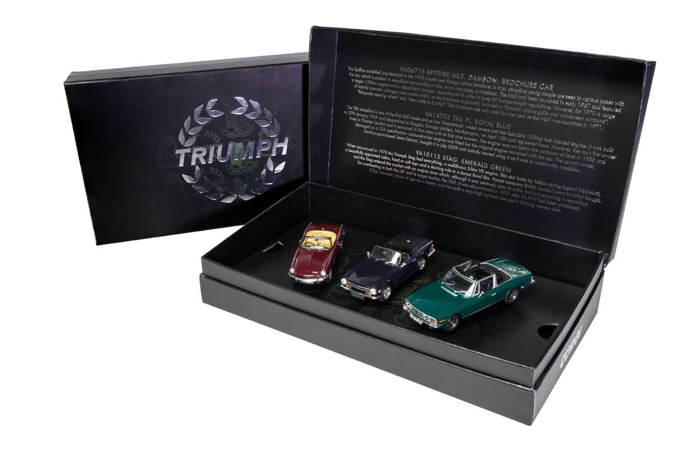Sporting Triumph Collection. Stag, Spitfire TR6. Sporting Triumph Collection. Stag, Spitfire TR6.