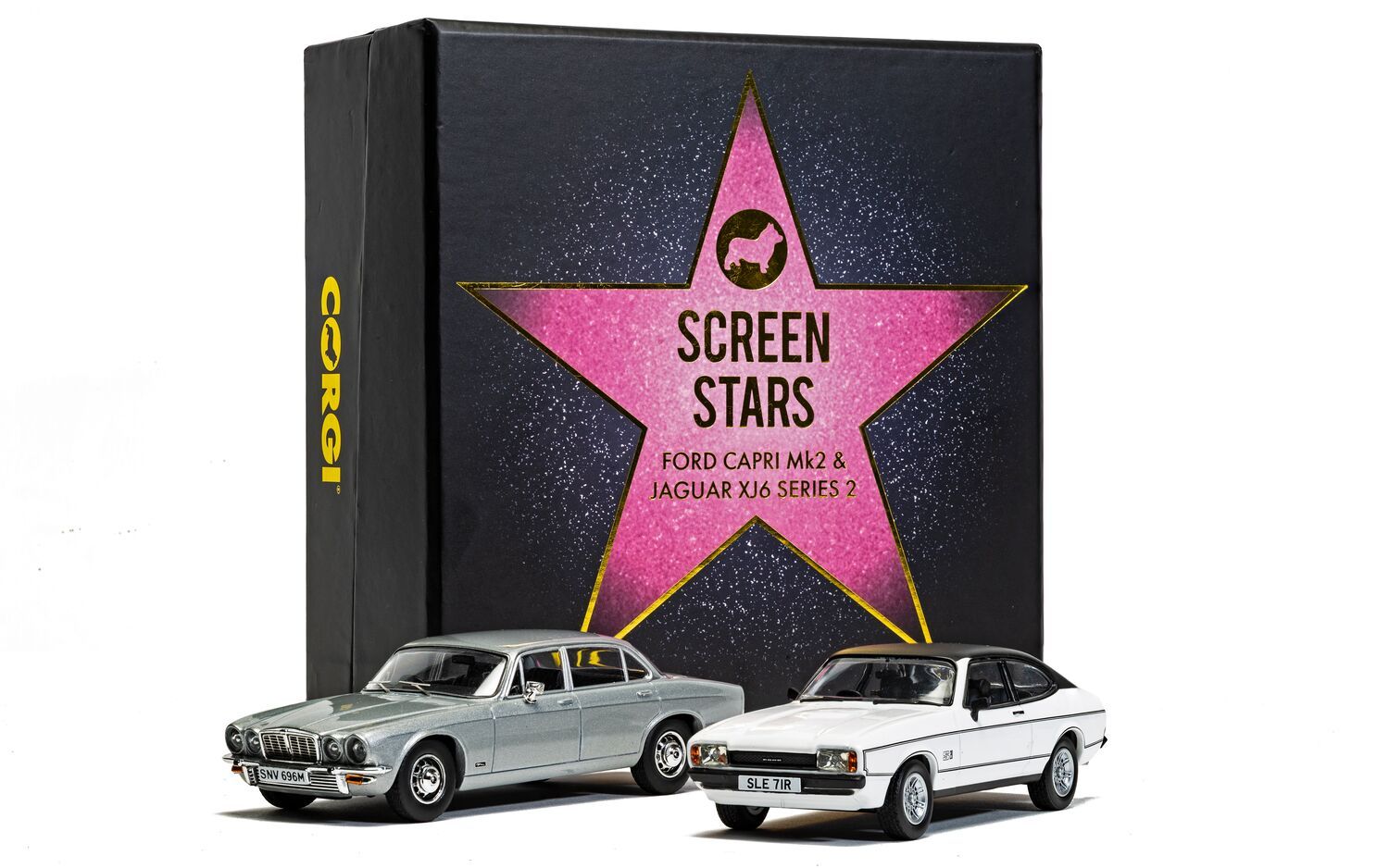 ディズニー filmegraphy コンプリート CC91992 Screen Stars Twin Car Pack - Ford Capri Mk2 2.0S
