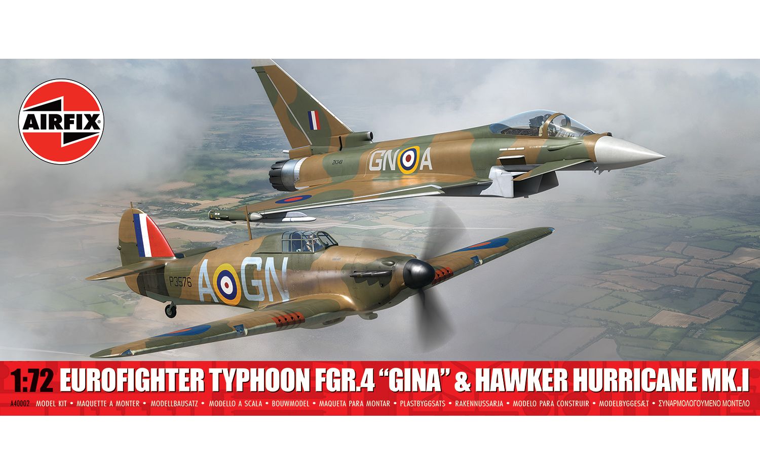 Airfix Kit de démarrage - Eurofighter Typhoon FGR.4