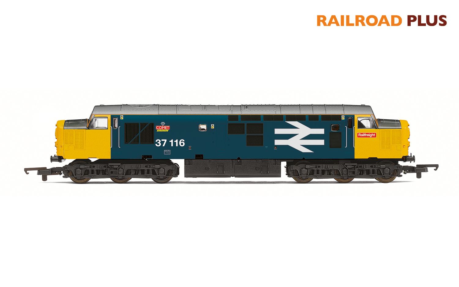 RailRoad Plus BR, Class 37, Co-Co, 37116 'Comet'- Era 8 RailRoad Plus BR, Class 37, Co-Co, 37116 'Comet'- Era 8