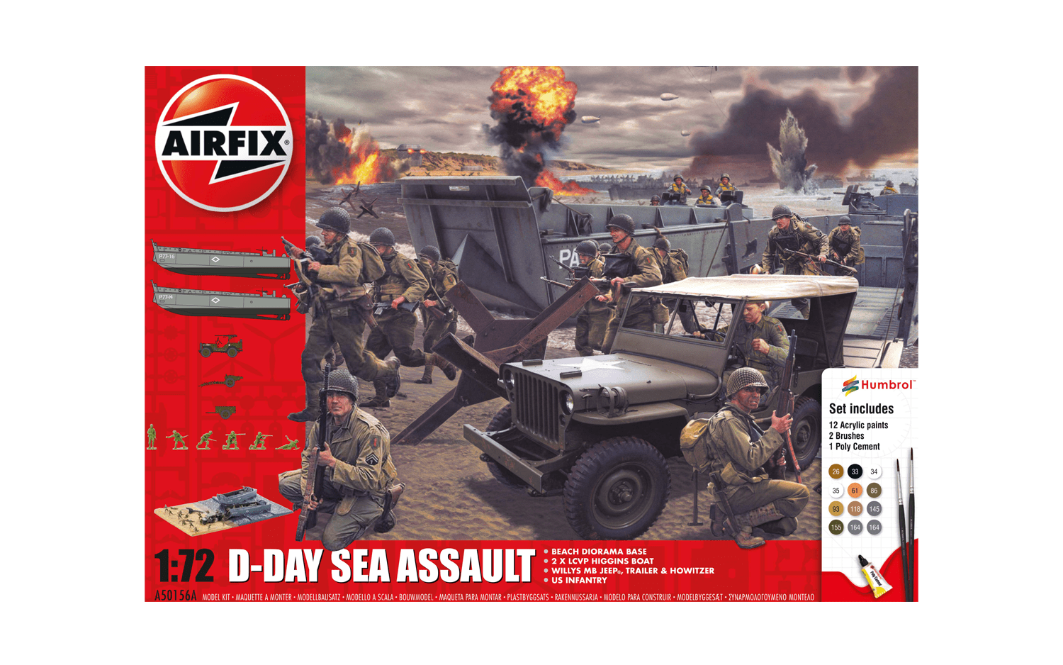 A50156A 75th Anniversary D-Day Sea Assault Set