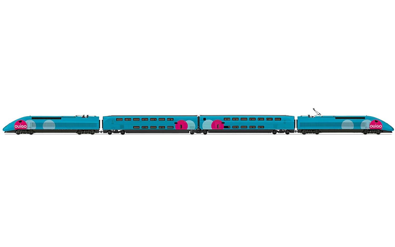 Train TGV OUIGO miniature New Ray : King Jouet, Trains et circuits