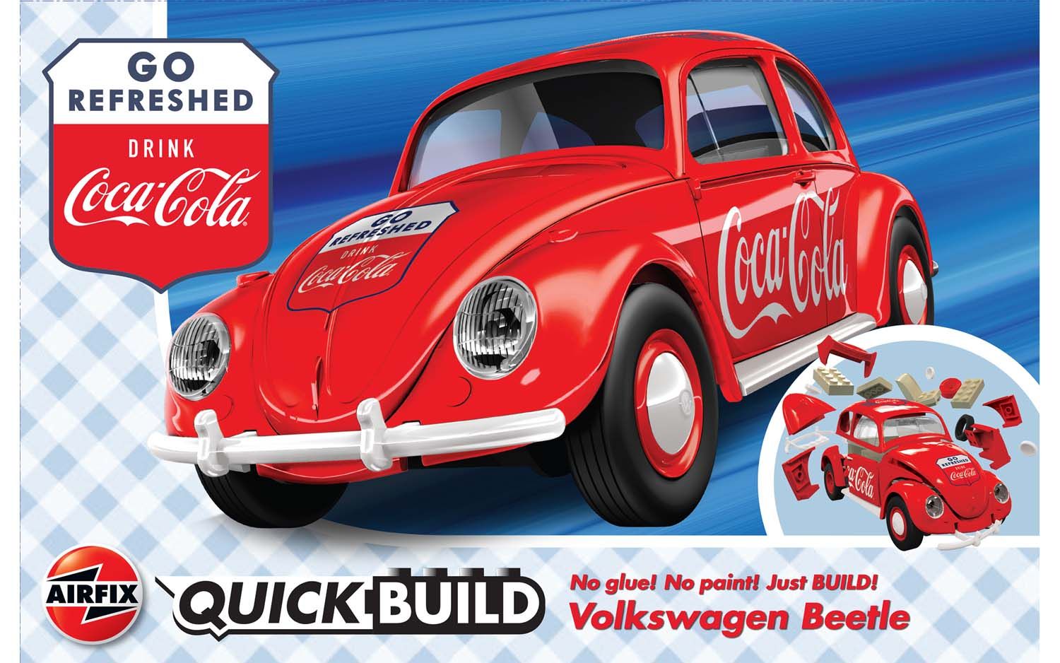 J6048 QUICKBUILD Coca-Cola VW Beetle