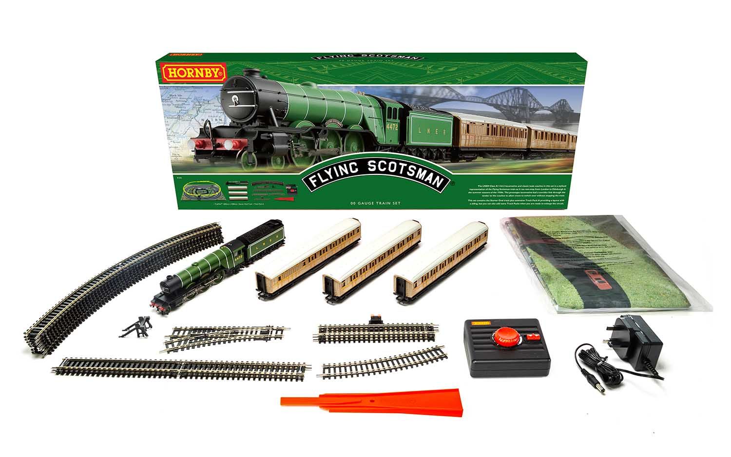 R1255T Hornby Flying Scotsman Train Set Model Railway