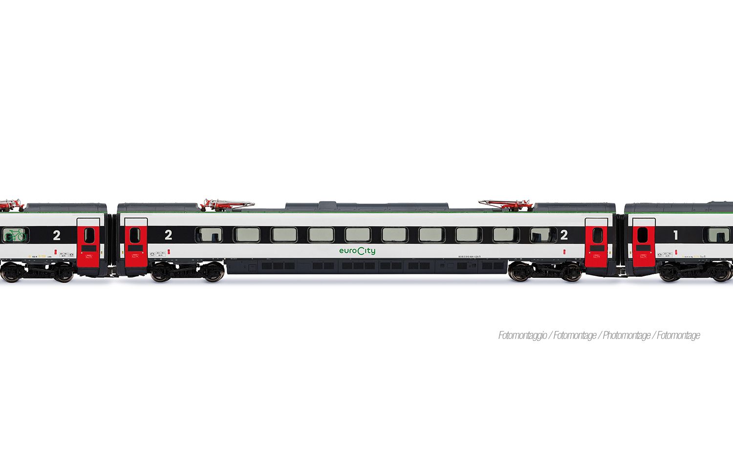 FS Trenitalia, set base di 4 unità, ETR 610, nuova livrea EuroCity