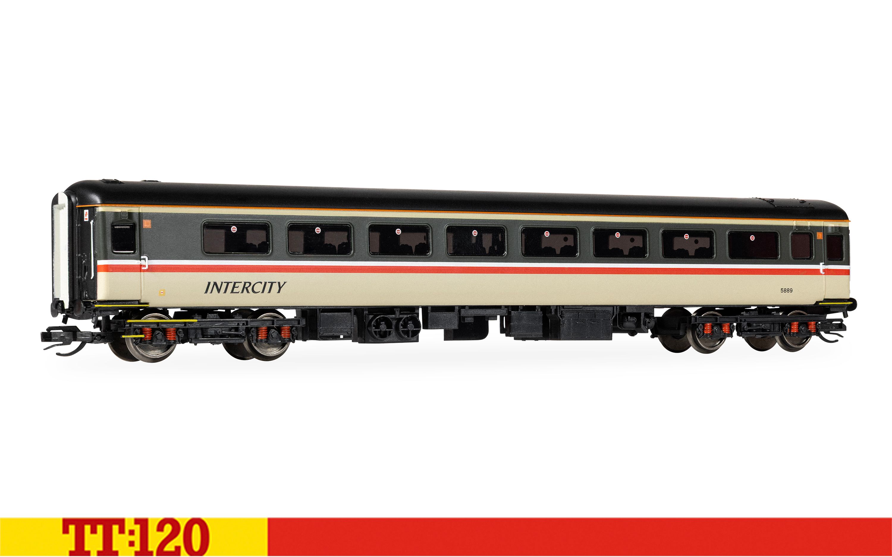 BR Intercity, Mk2E Tourist Standard Open, 5889 - Era 8
