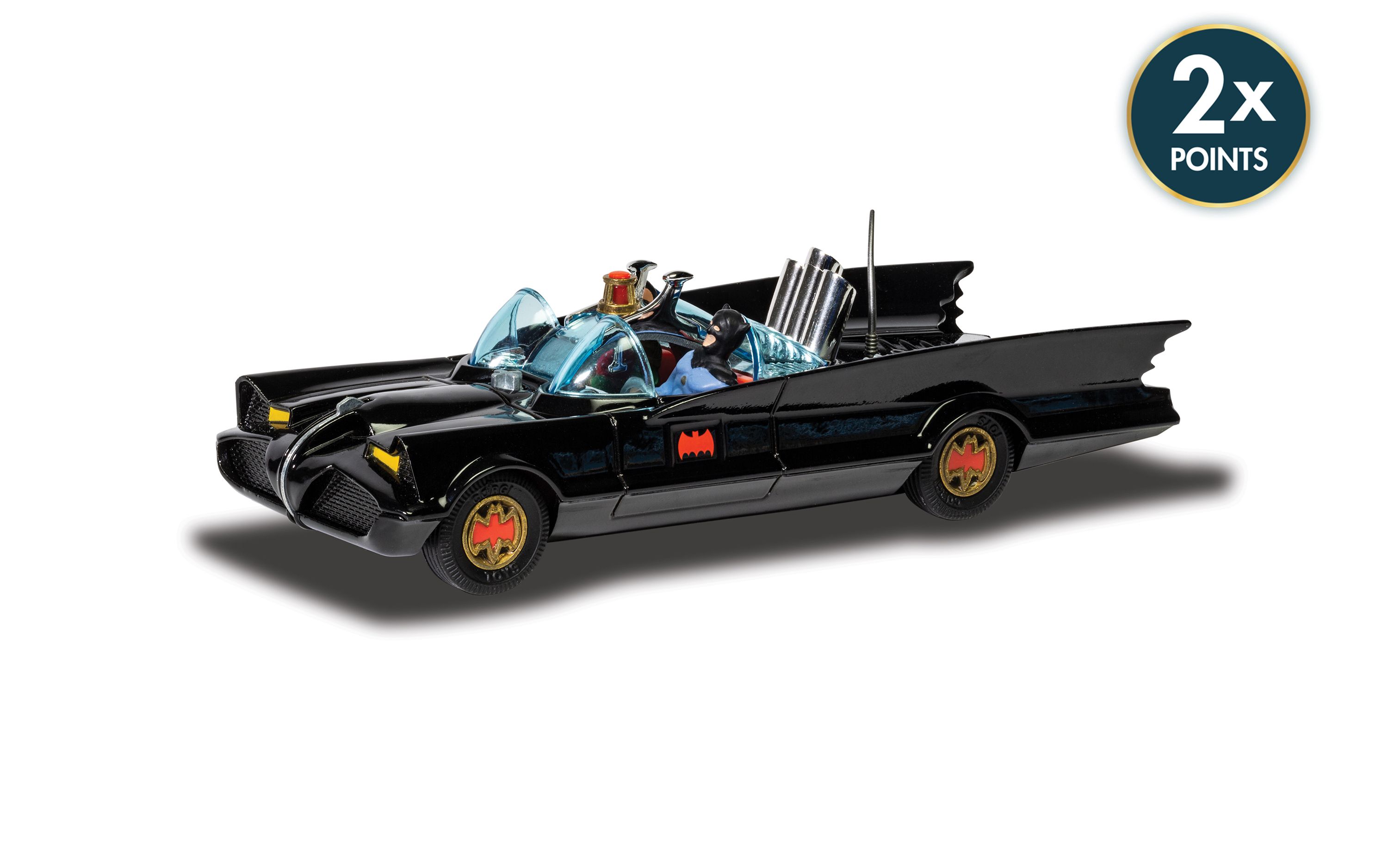 Corgi Toys - Batmobile &amp; Bat Boat