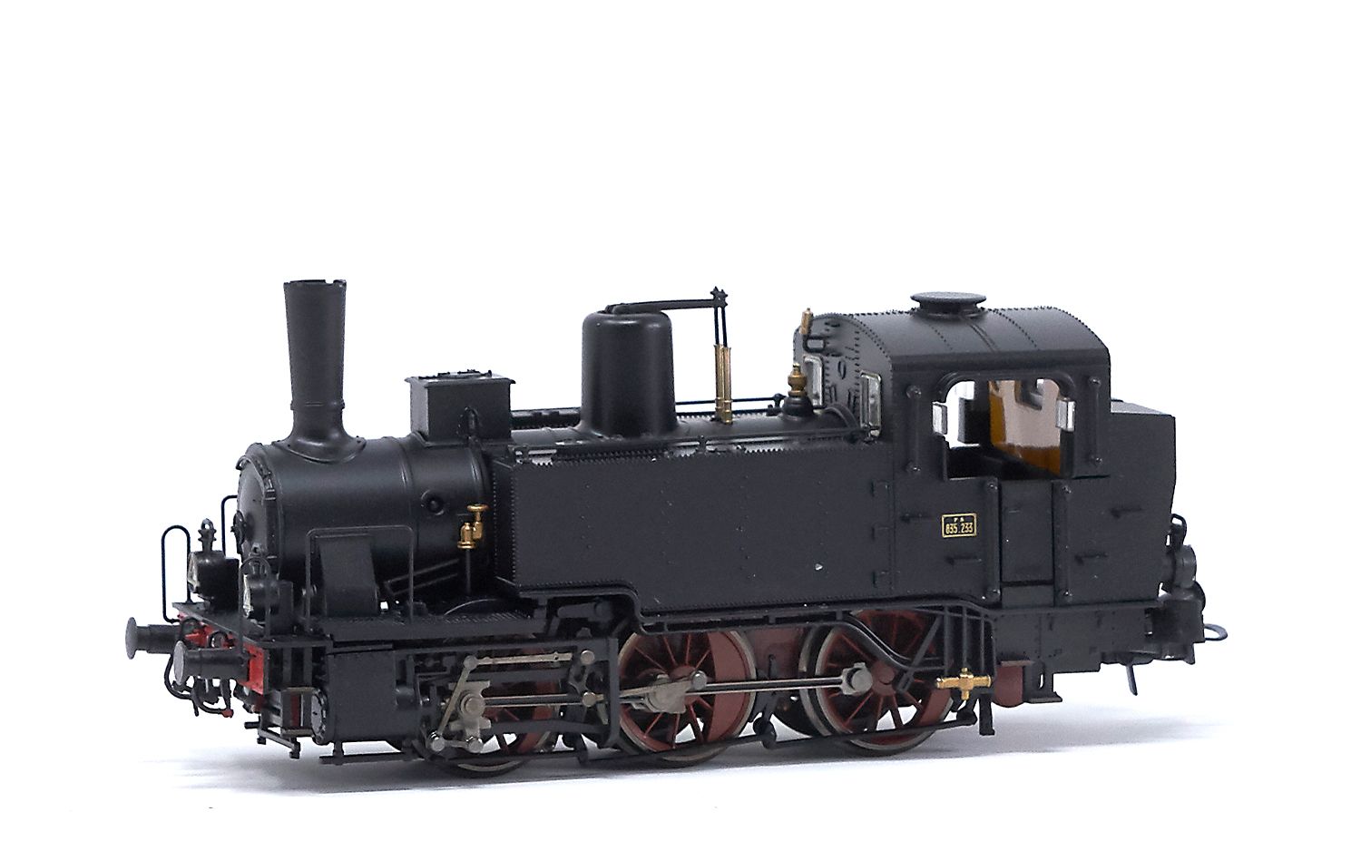 FS, Dampflokomotive Gr. 835 mit Öllampen, Ep. III