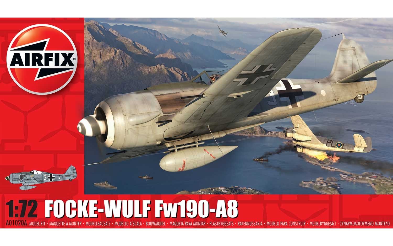 A01020A Focke Wulf Fw190A-8